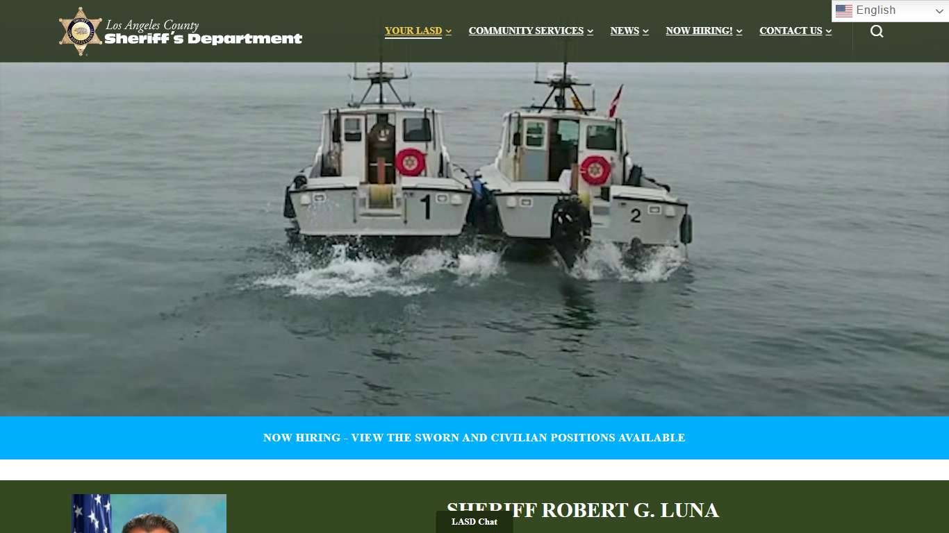 A Tradition of Service | Los Angeles County Sheriff’s Department